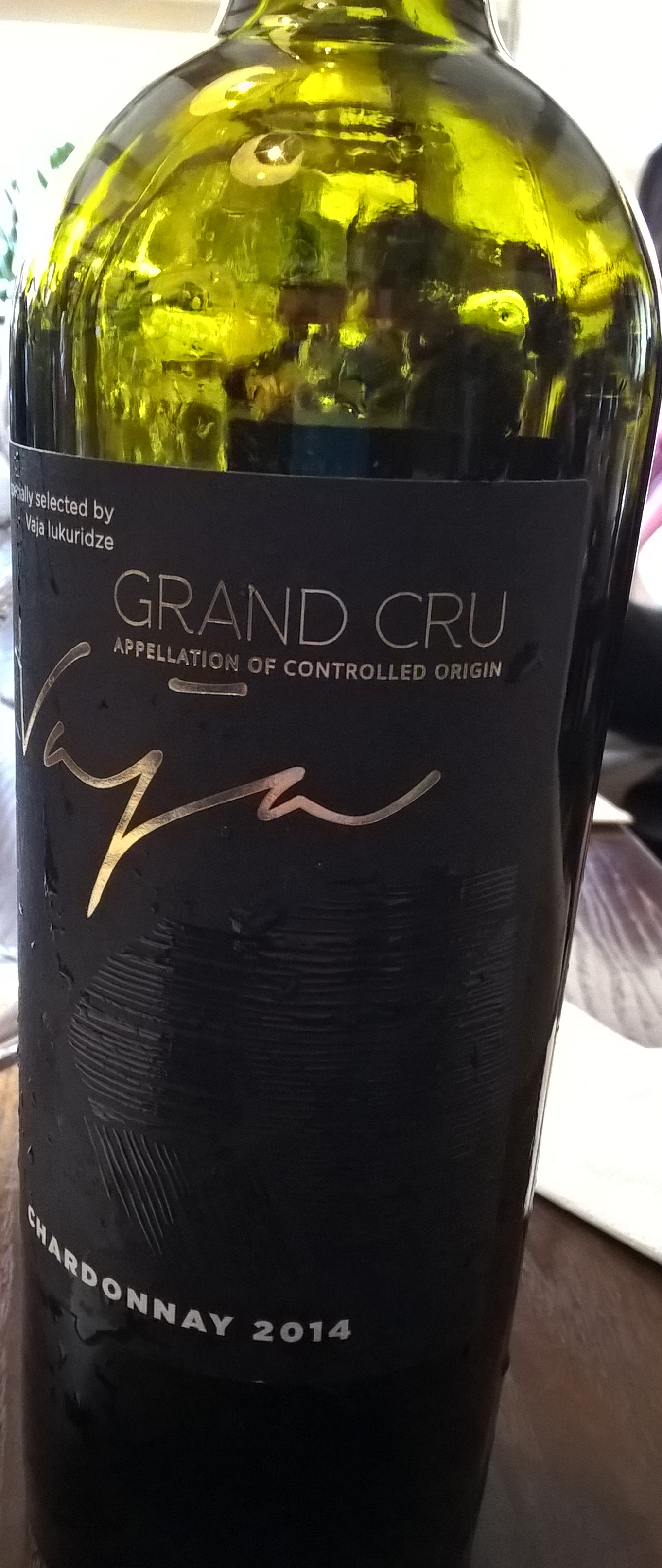 Vaja Chardonnay Grand Cru 2014